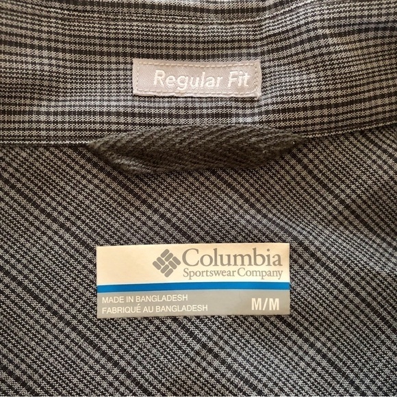 Columbia. Men’s Declination Trail™ II Short Sleeve Shirt. Slate Gray. Medium - Picture 8 of 10